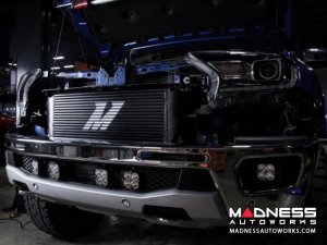 Ford Ranger 2.3L EcoBoost Performance Intercooler Kit by Mishimoto - Black - Polished Pipes